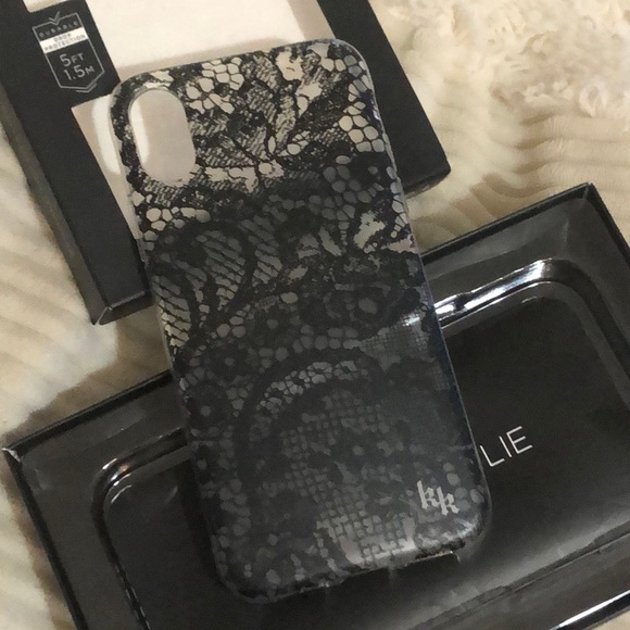 📱💕KENDALL + KYLIE 🆕 LACE IPHONE X CASE NIB💕📱 - Picture 7 of 8